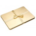 Jolly Santa Set Of Four Gold Laquer Placemats